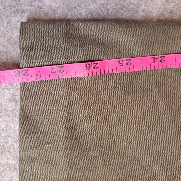 NWT Lands End Mid RISE Pants Size 14P Petite Green Stretch Cotton - Picture 13 of 13